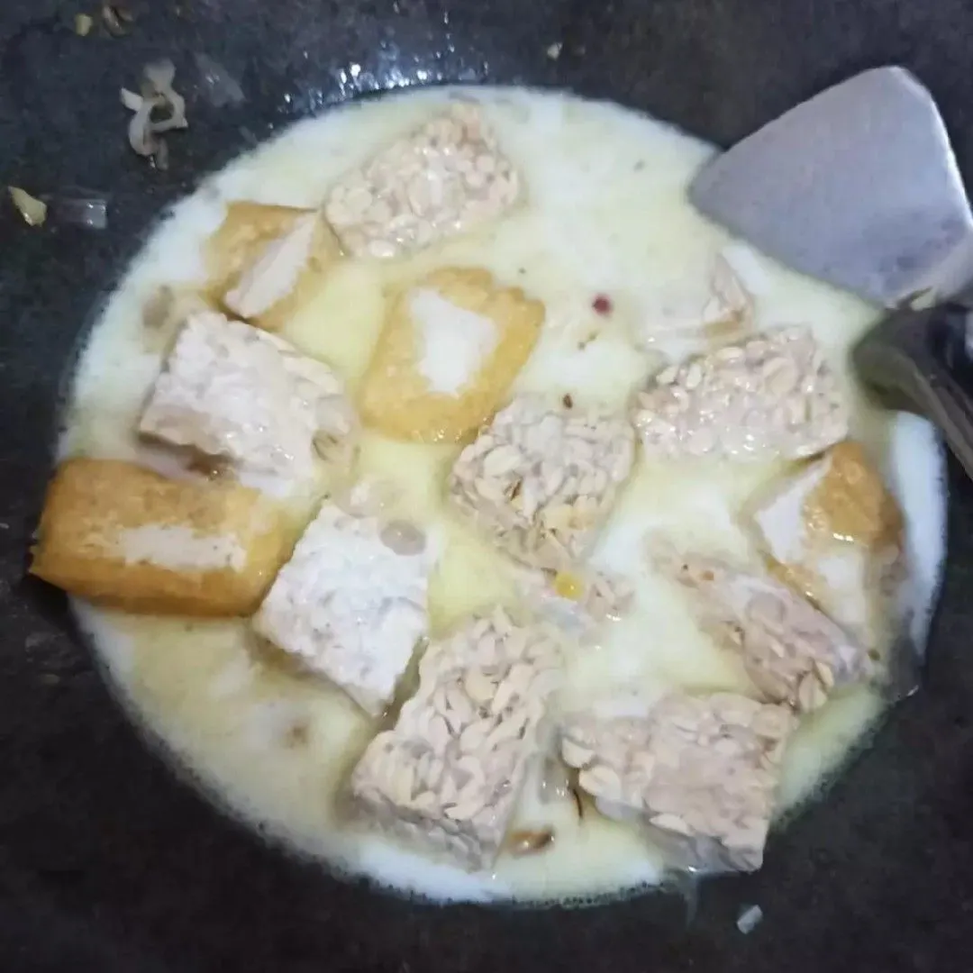 Step 3 Tahu Tempe Kecap Masak Santan