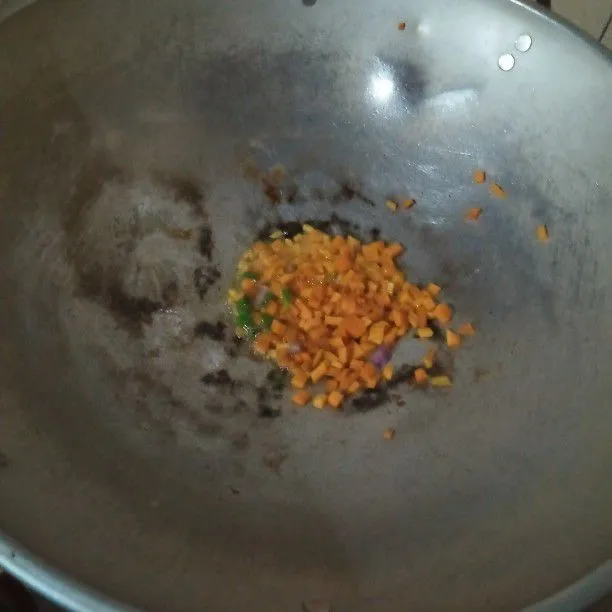 Step 3 Nasi Telur Korea