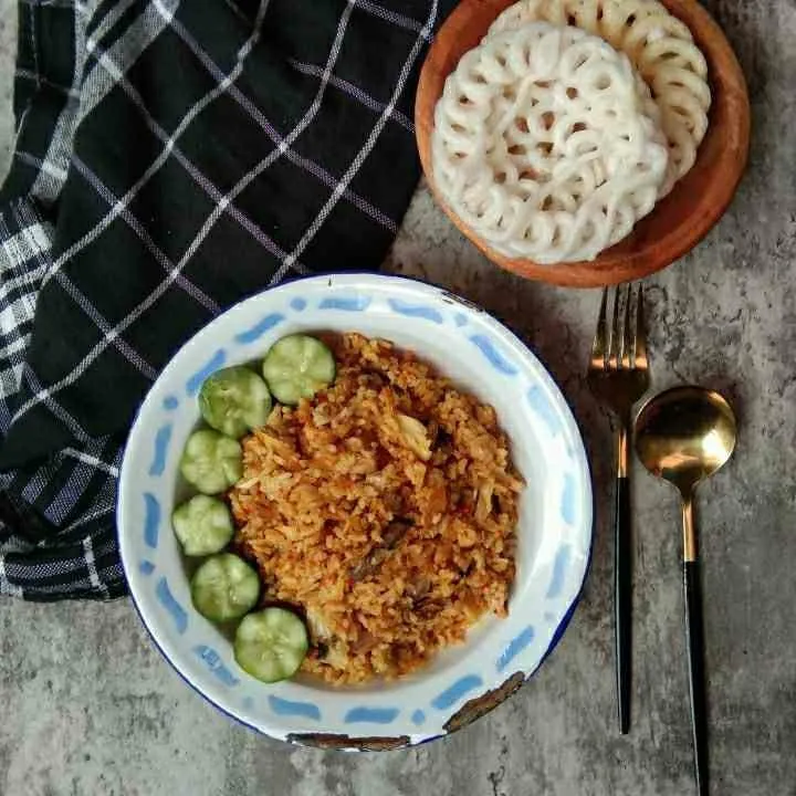 Nasi Goreng Suwir Tongkol Pedas