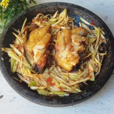 Step 7 Ayam Geprek Sambal Pencit