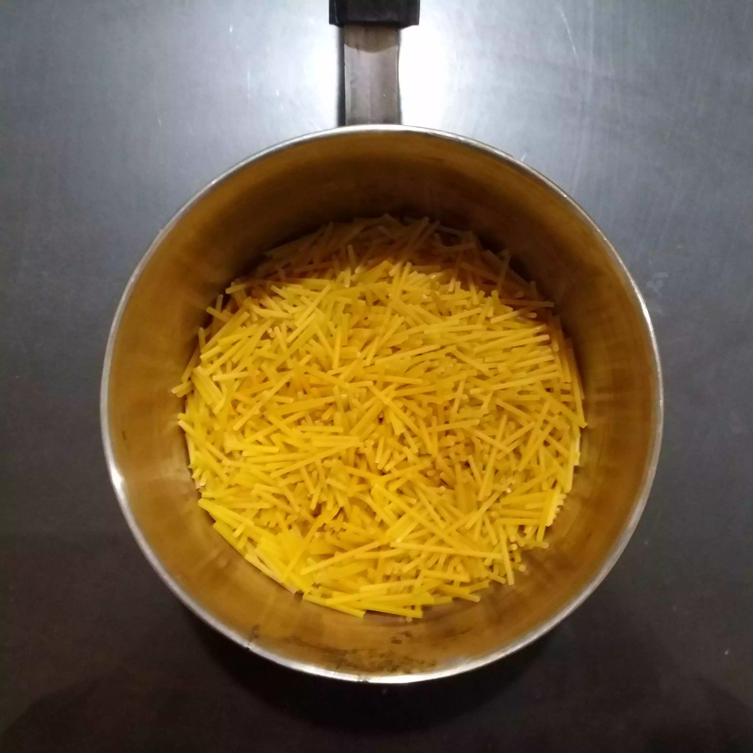 Step 1 Spaghetti Schotel Potong