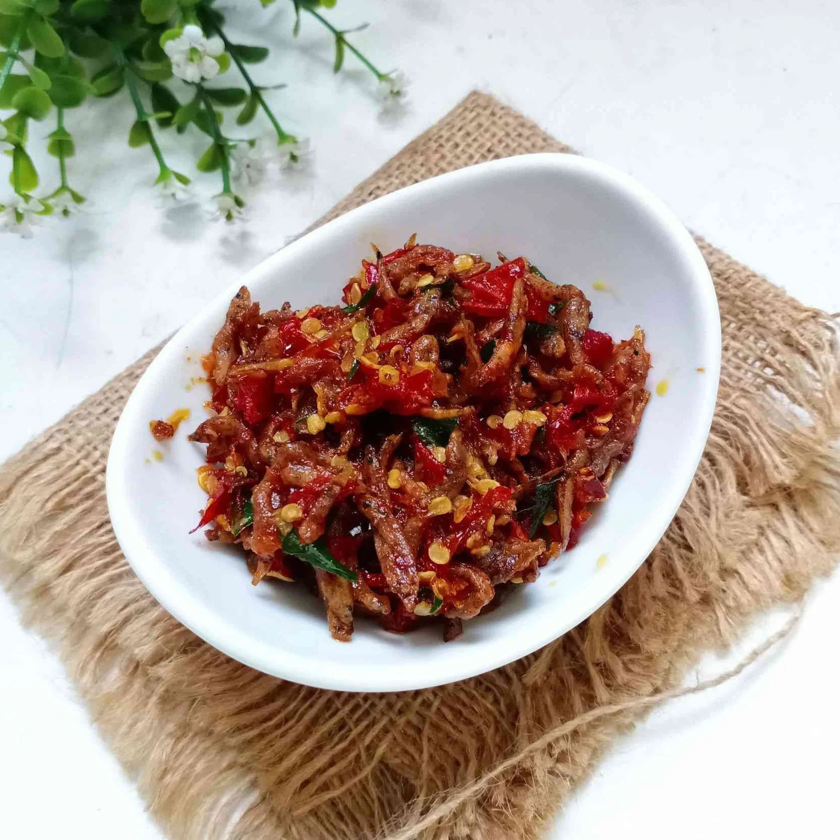 Sambal Teri Jeruk Nipis