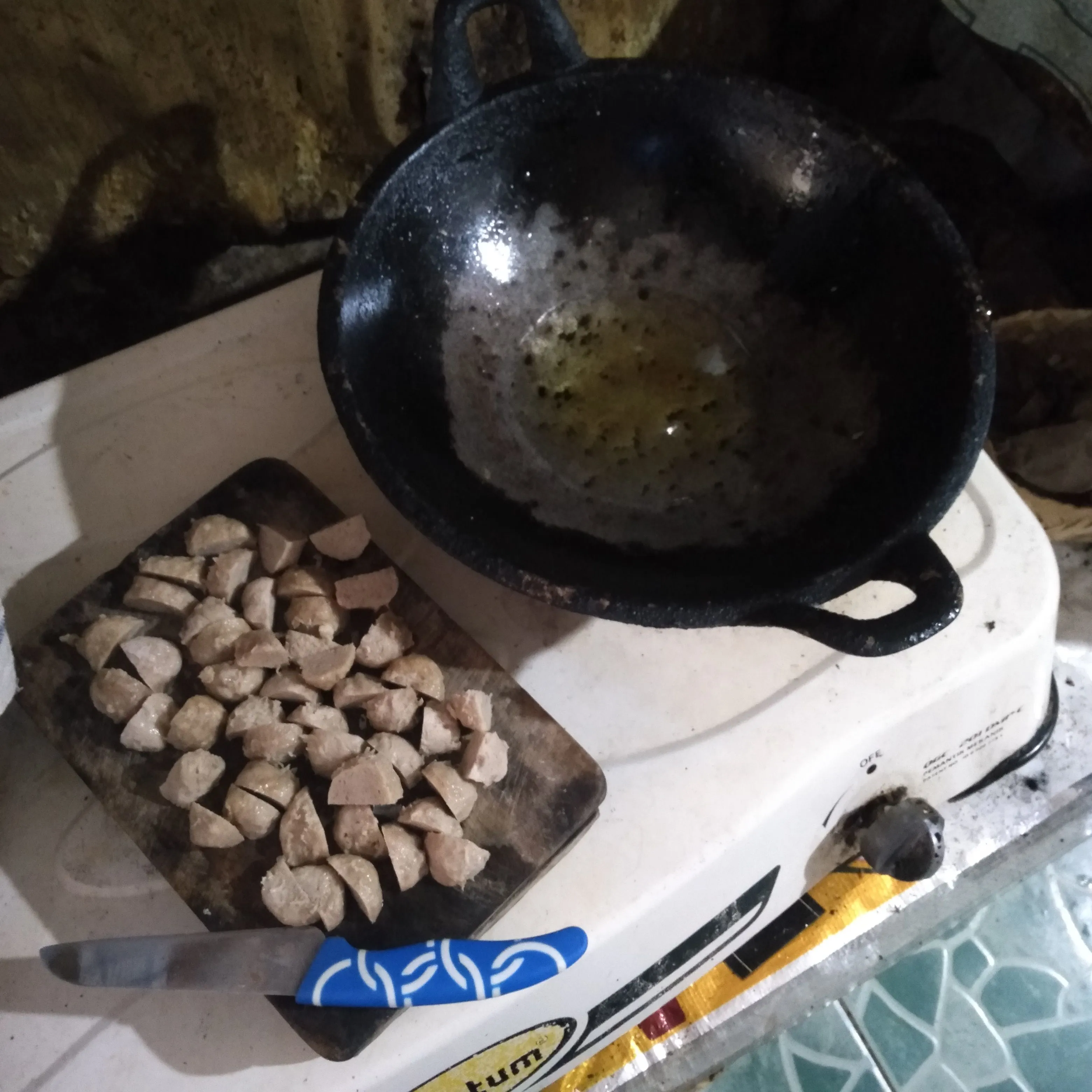 Step 1 Tumis Pedas Buncis Wortel Baso