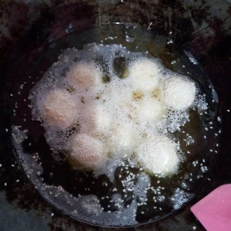 Step 8 onde onde kacang hijau