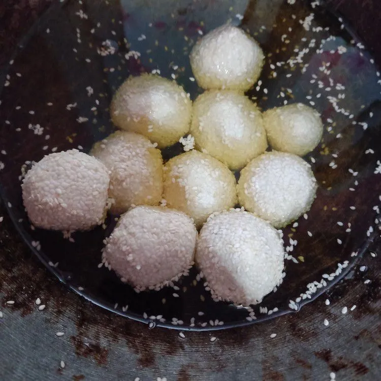 Step 7 onde onde kacang hijau