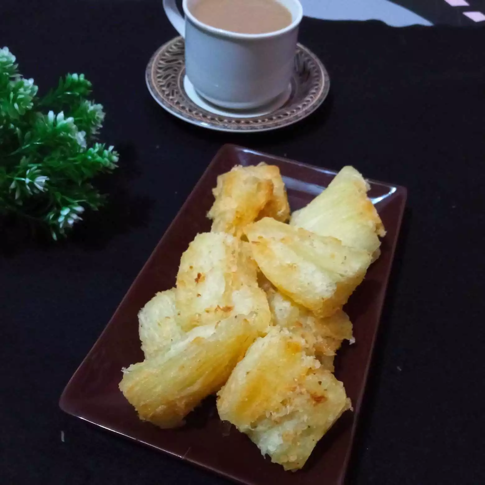 Step 6 Singkong Goreng Renyah