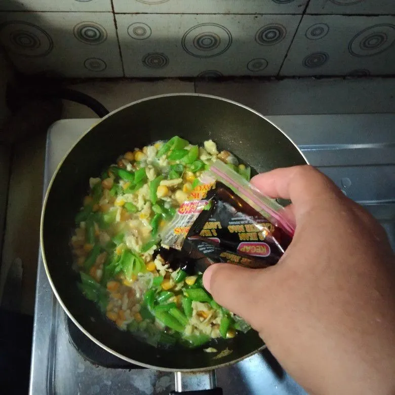 Step 6 Oseng buncis vs Jagung manis