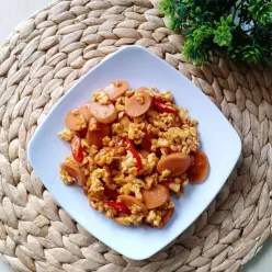 Orak-Arik Telur Sosis