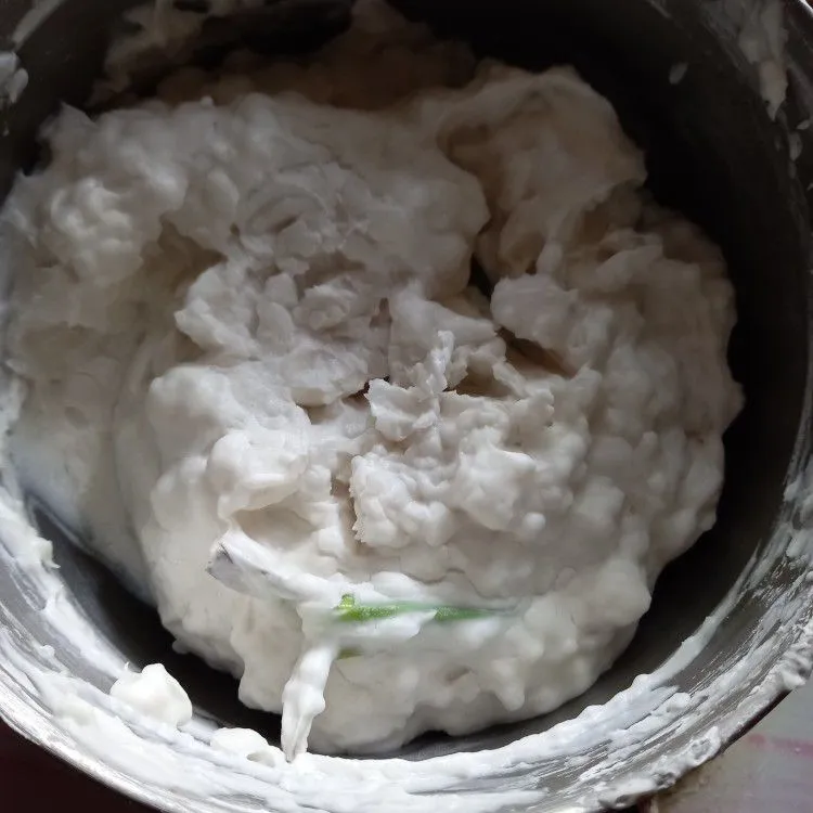 Step 3 kue nagasari