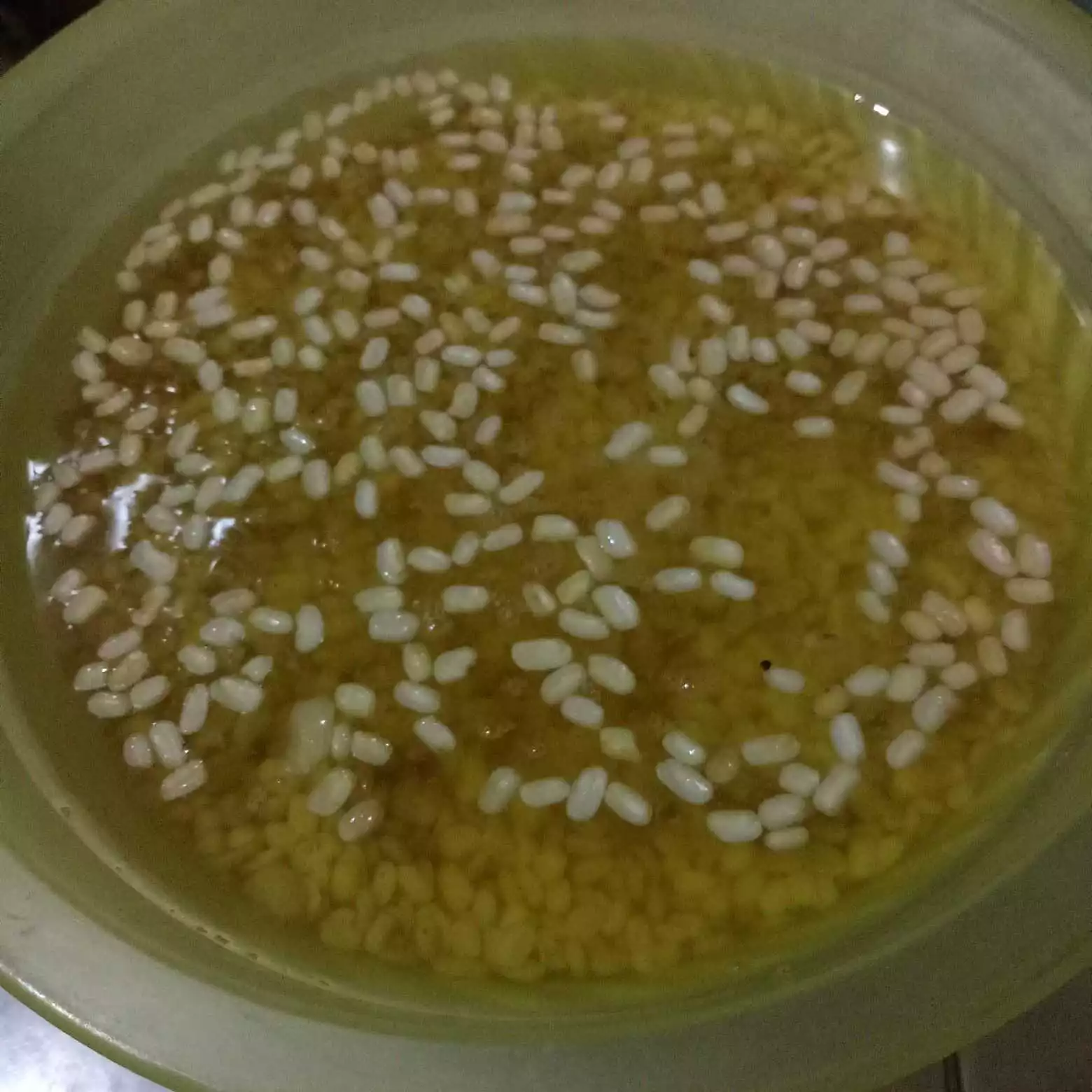 Step 1 Isian Kacang Hijau