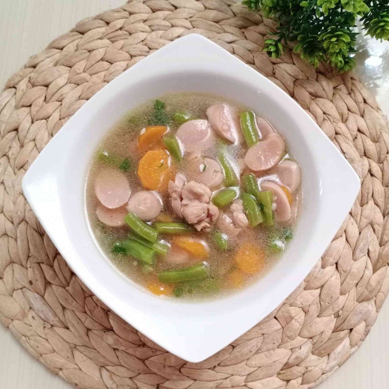 Resep Sup Ayam Sosis Sederhana Enak Chef Dapur Mama Hanum