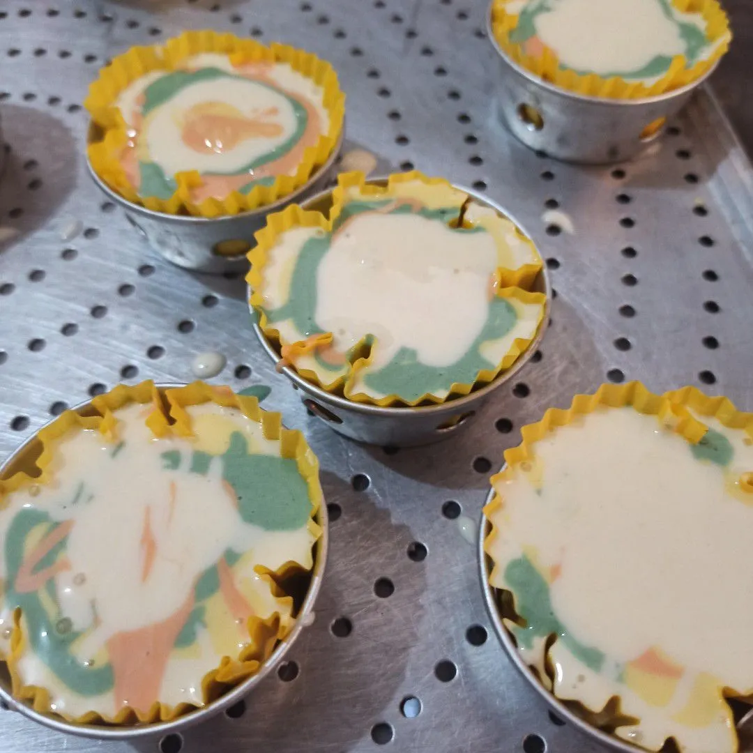 Step 4 Bolu Kukus (Pakai Air Soda)