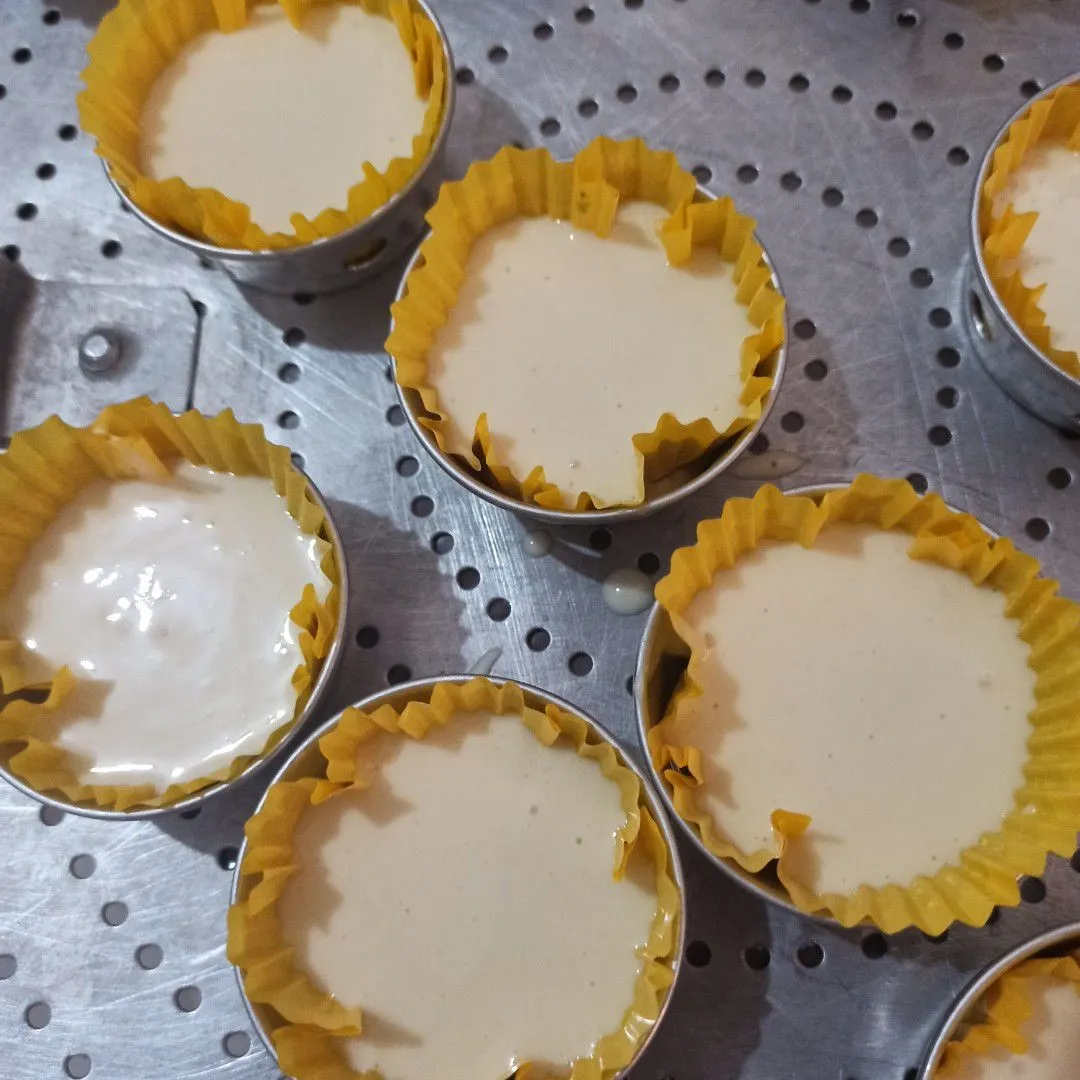 Step 3 Bolu Kukus (Pakai Air Soda)