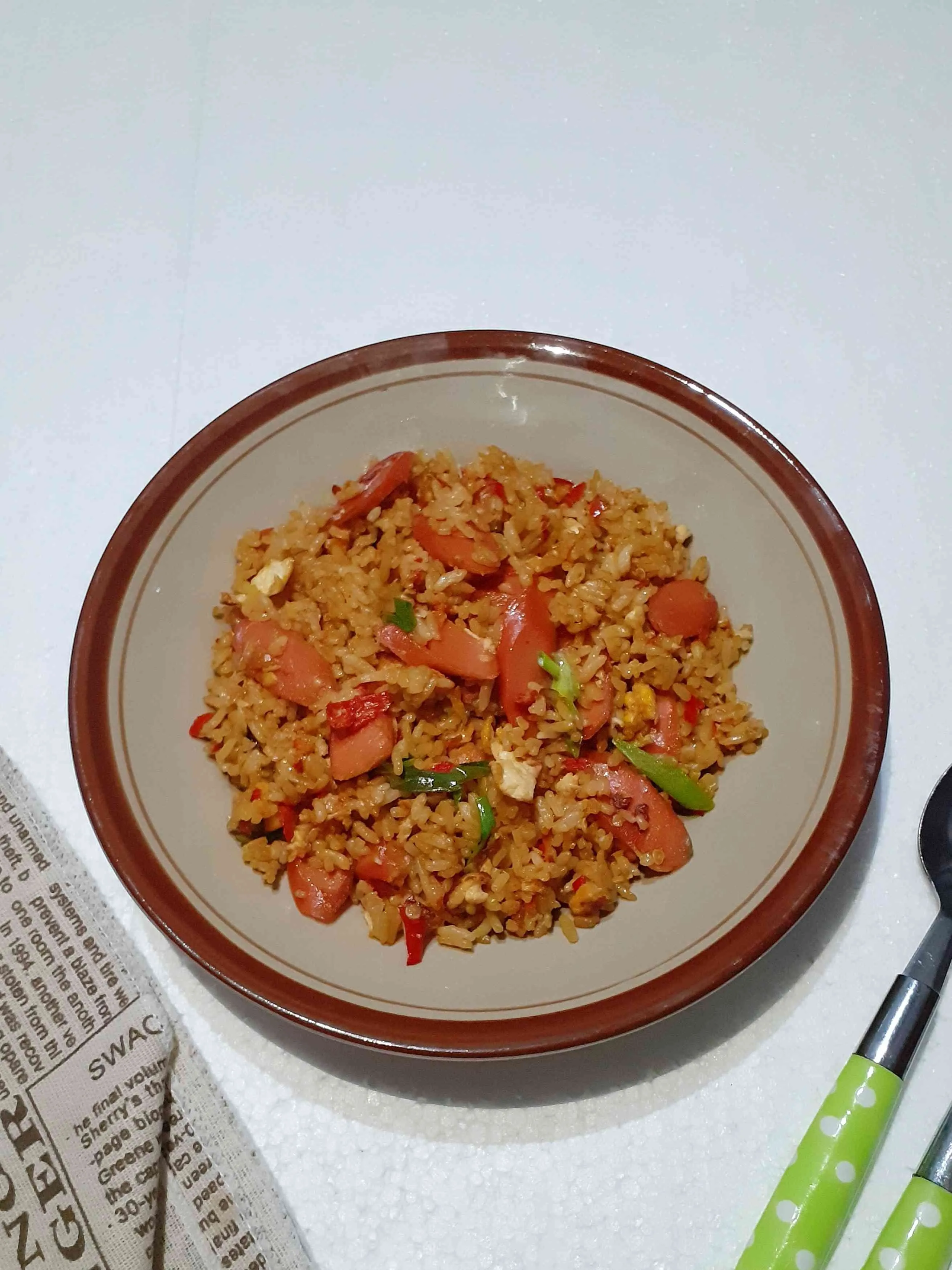 Nasi Goreng Sosis