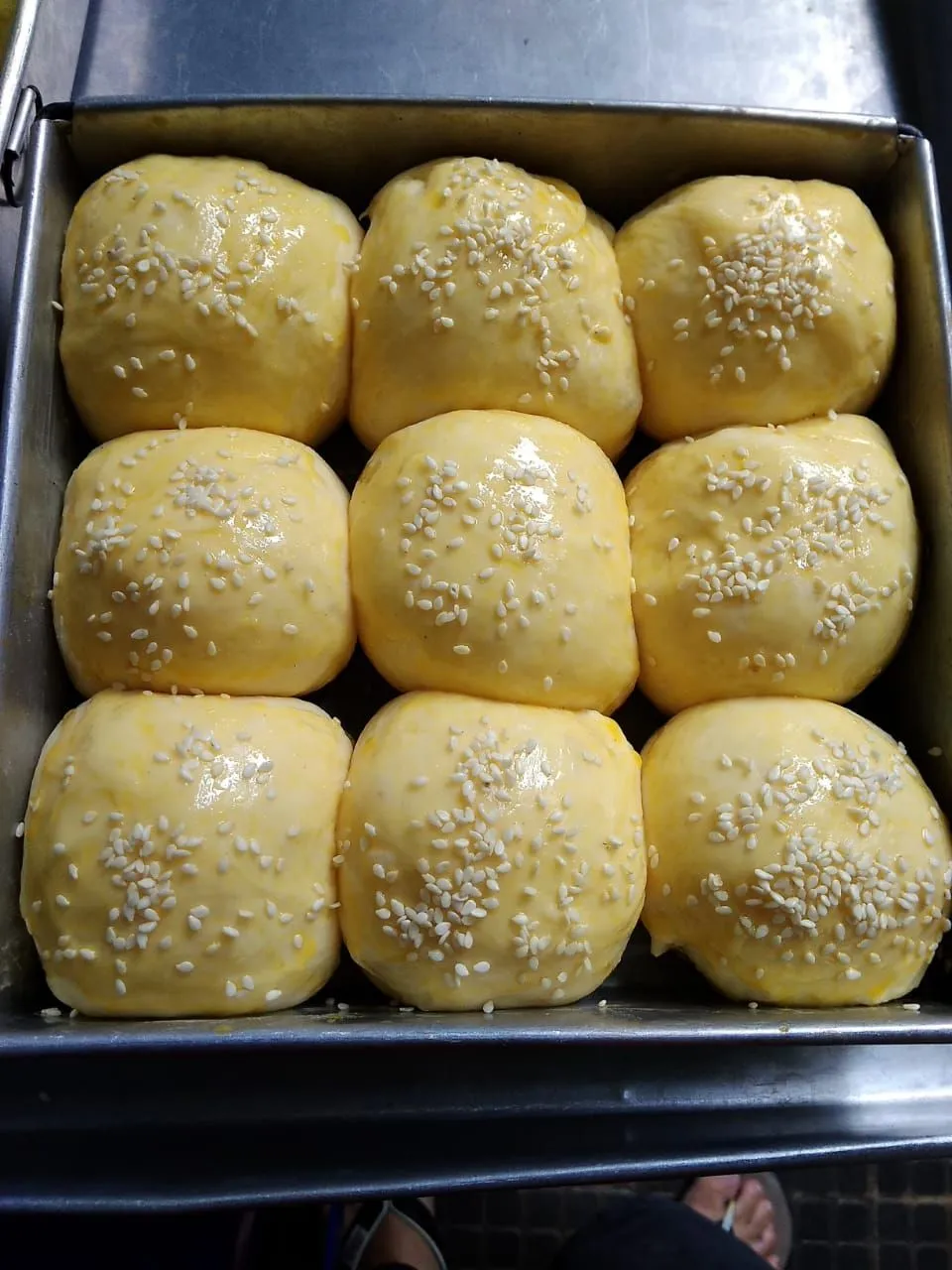 Step 7 Roti Burger Sobek