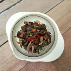 Tumis Terong Pedas