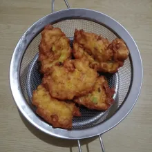 Setelah matang angkat, tiriskan.