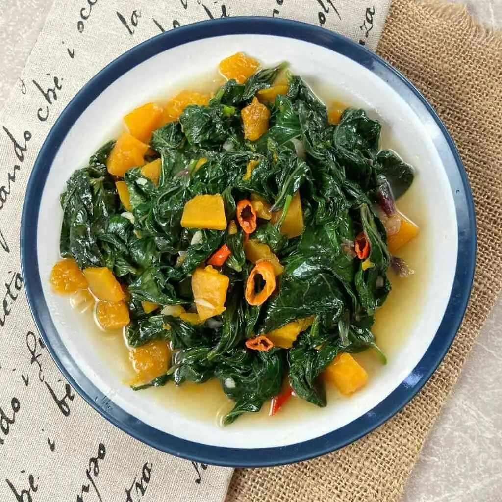 Tumis Daun Labu Kabocha