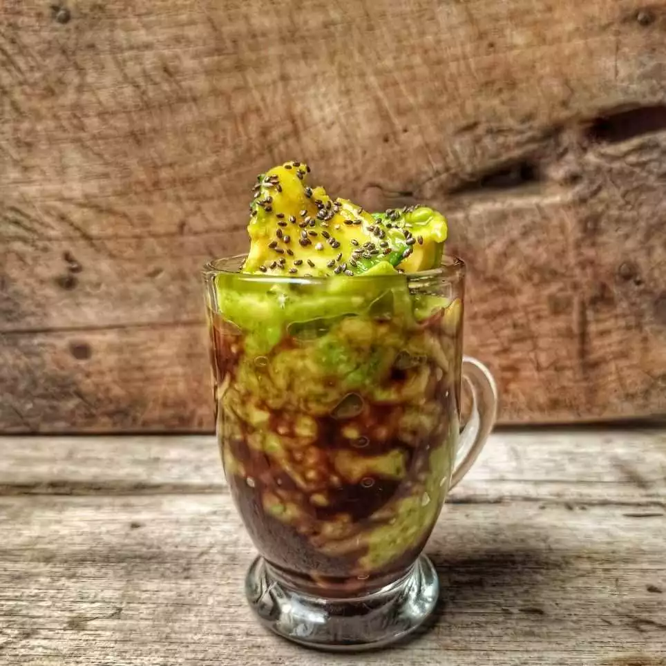 Step 8 Alpukat Kocok Chia Seed