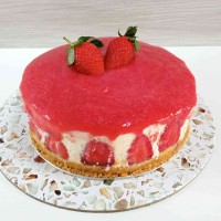 Strawberry Cheesecake No Bake