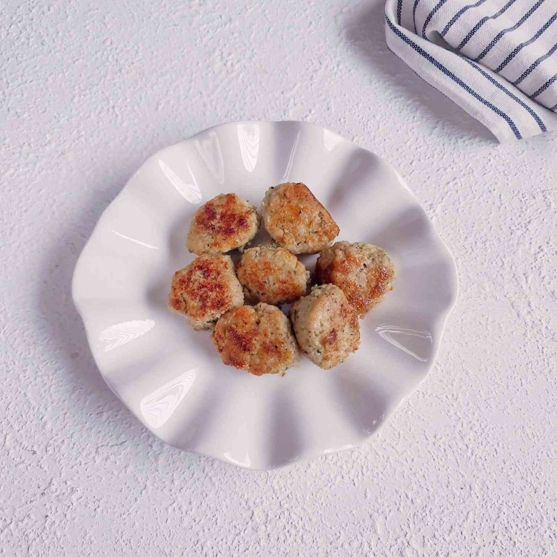 Zucchini Meatballs Fritters 