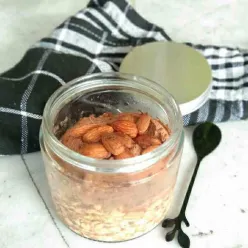 Milo Almond Overnight Oats