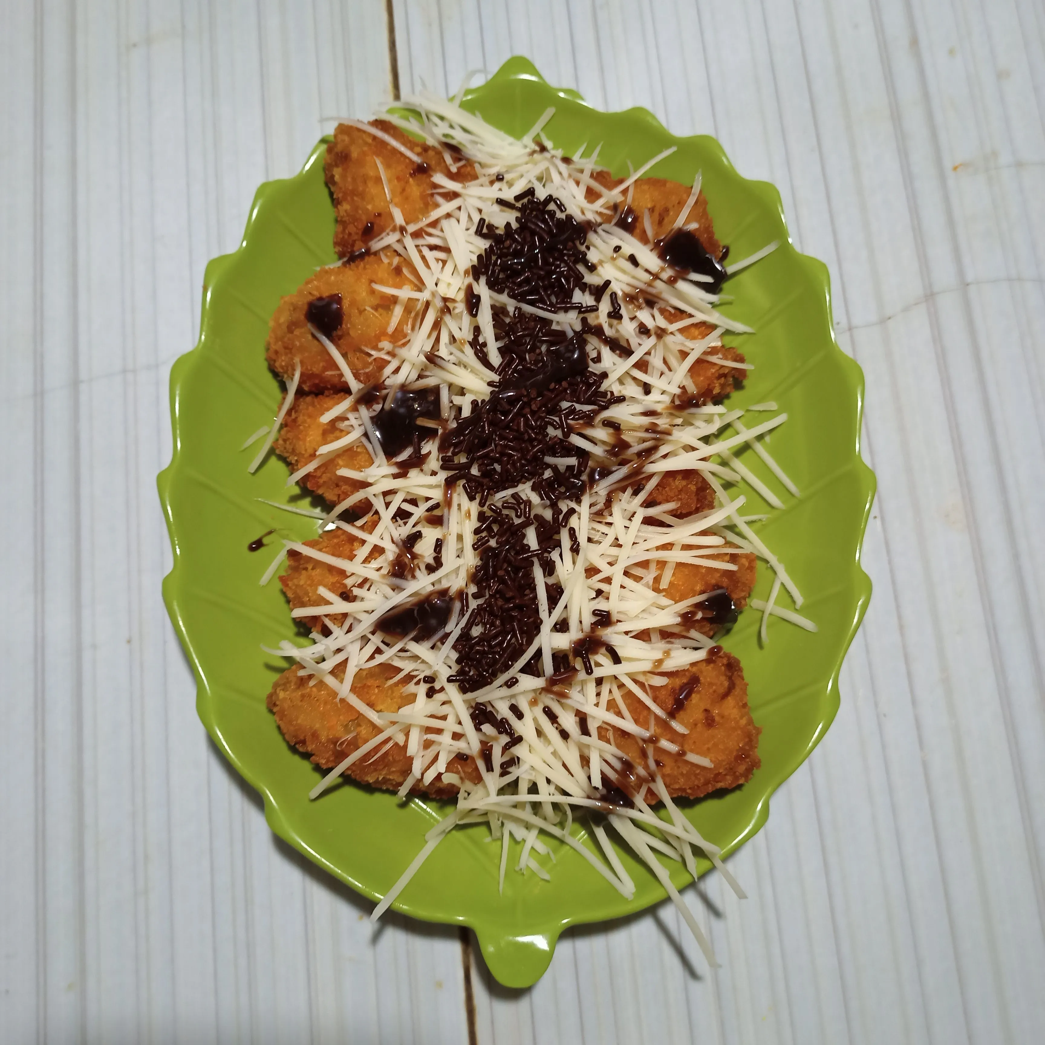 Step 5 Pisang Goreng Pasir