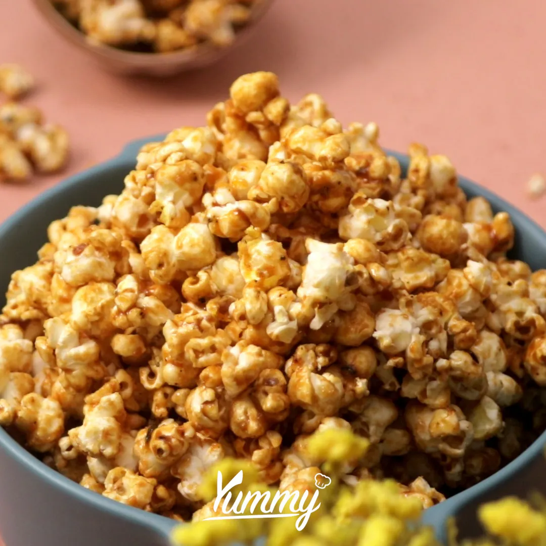 Resep Caramel Popcorn XXI Ala Yummy Mudah dan Cepat