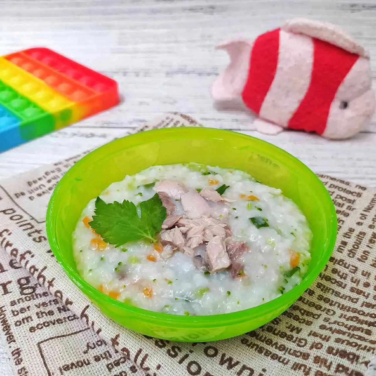 Resep Bubur Nasi Brokoli Wortel Dan Ikan Yummympasichallenge Sederhana