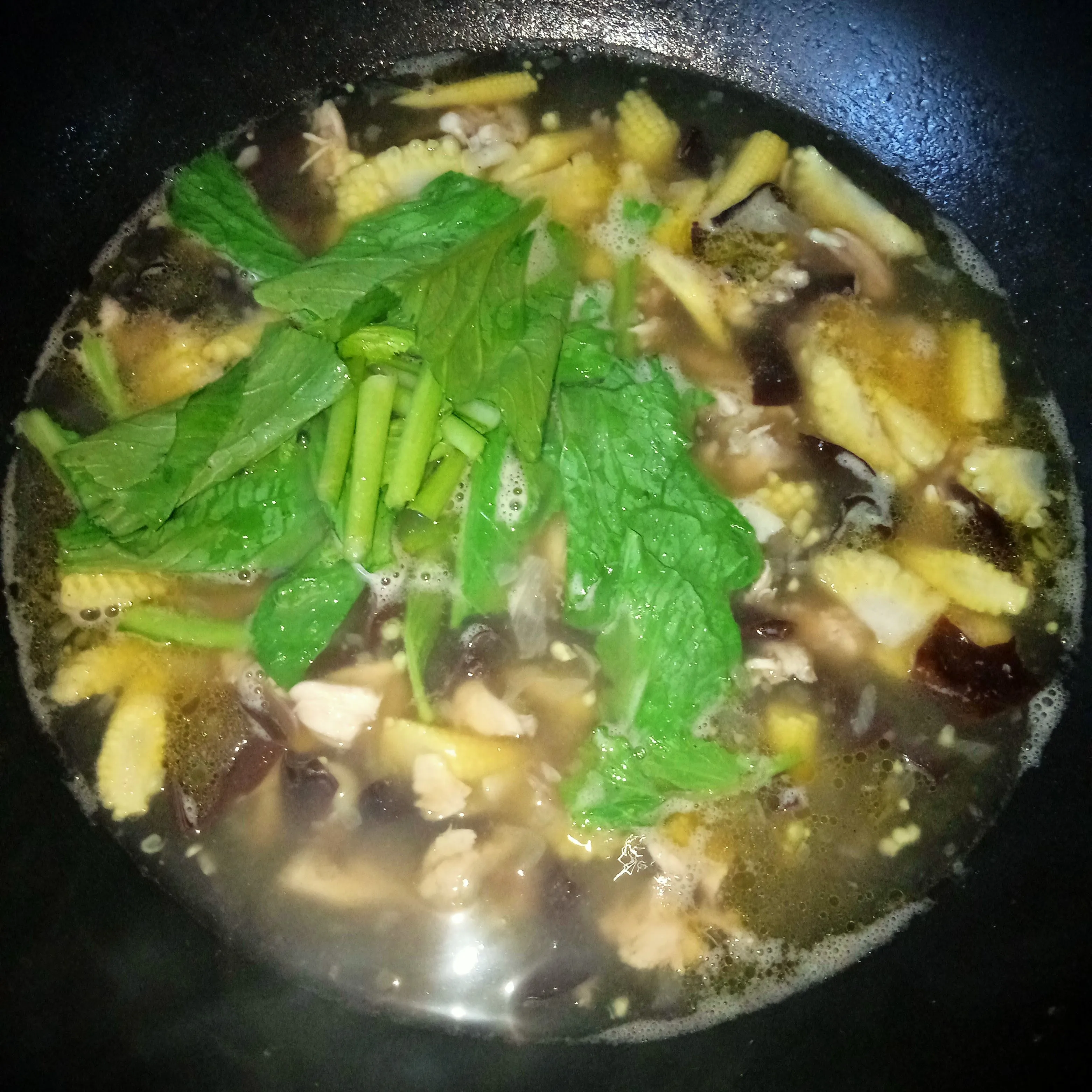 Step 3 Nasi Ayam Jamur