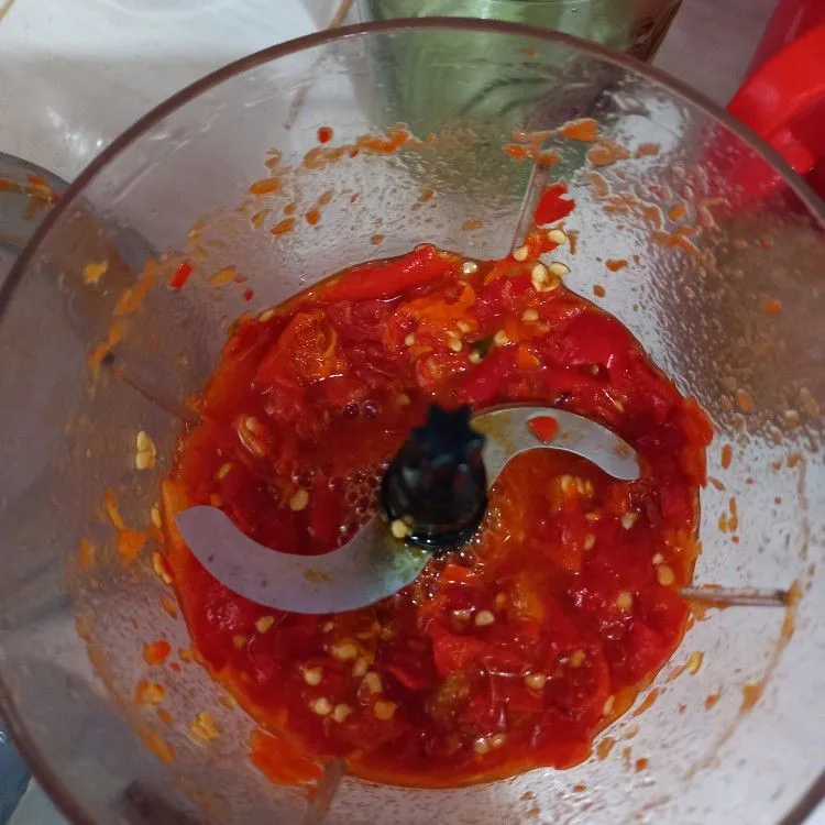 Step 2 sambal goreng udang