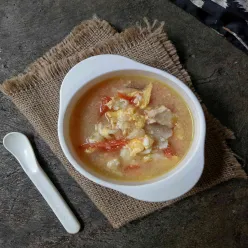 Sop Telur Ayam Tomat #YummyMPASIChallenge