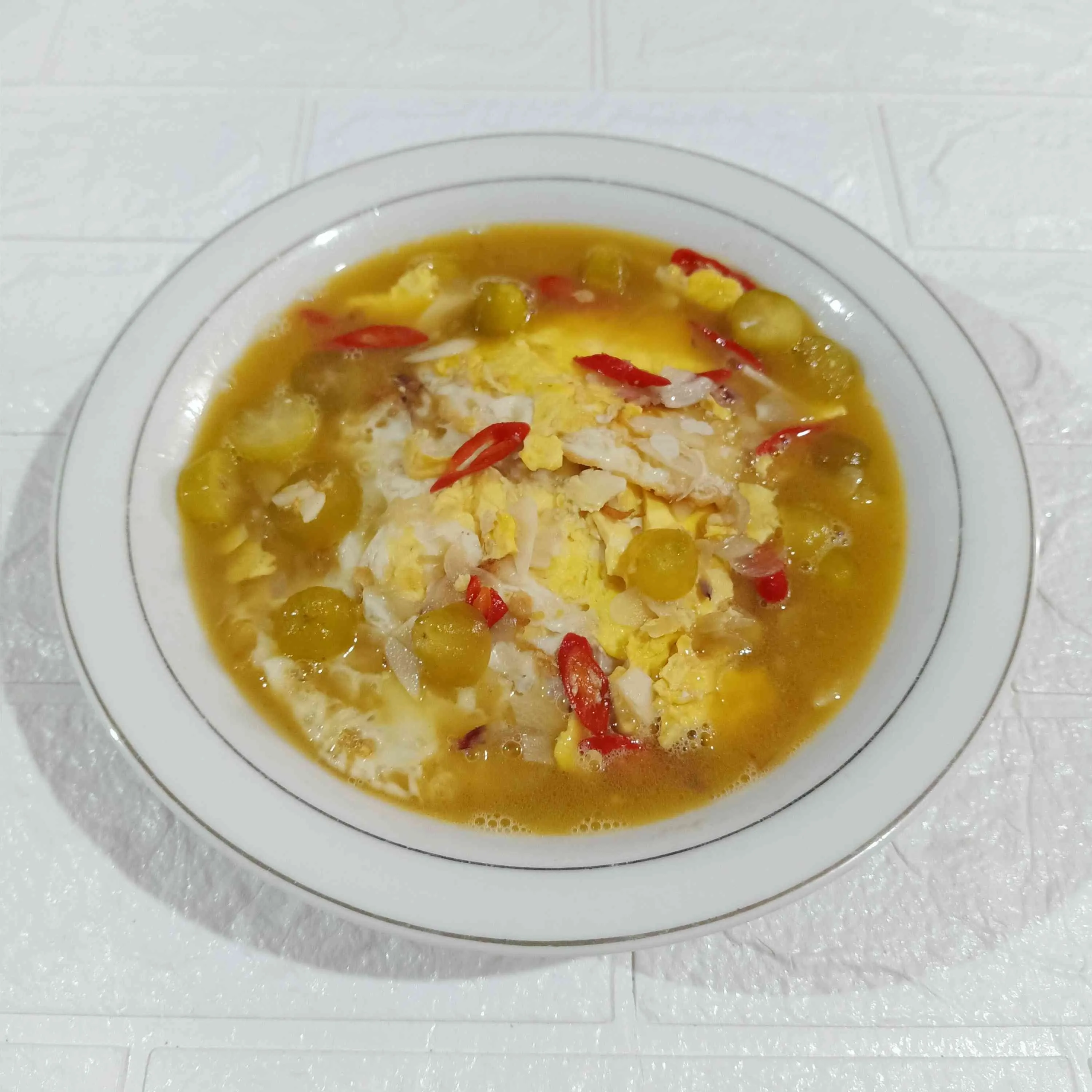 Asem-asem Telur Ceplok