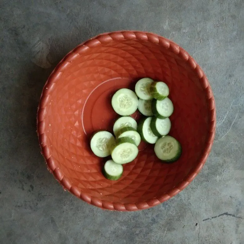 Step 1 Sayur Asam Kerai Kangkung