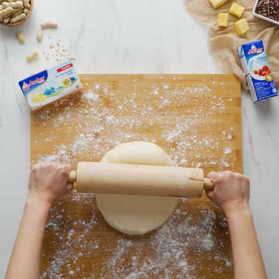 Step 2 Martabak Croffle