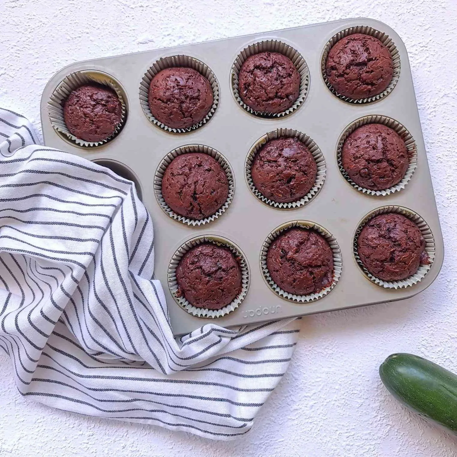 Zucchini Chocolate Muffin #YummyMPASIChallenge