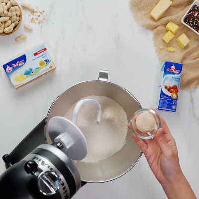 Step 1 Martabak Croffle