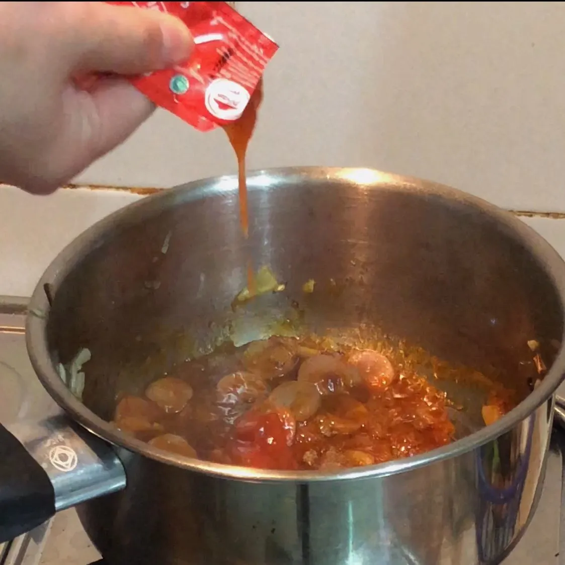Step 5 Spaghetti Bolognese