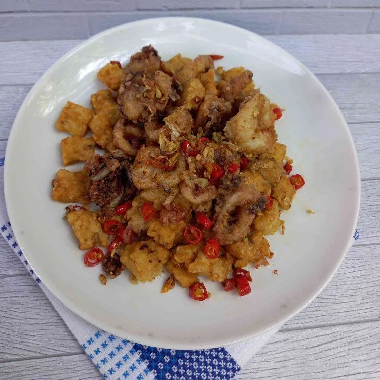 cumi tempe cabe garam