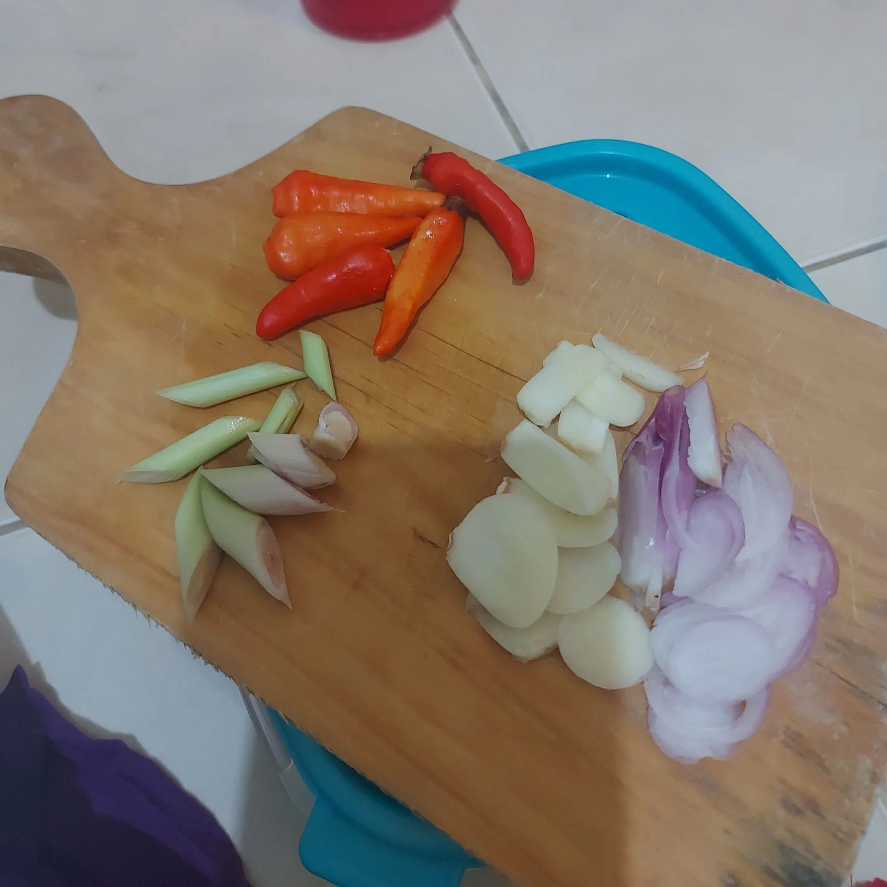 Step 2 Nasi Udang Rebon Kemangi