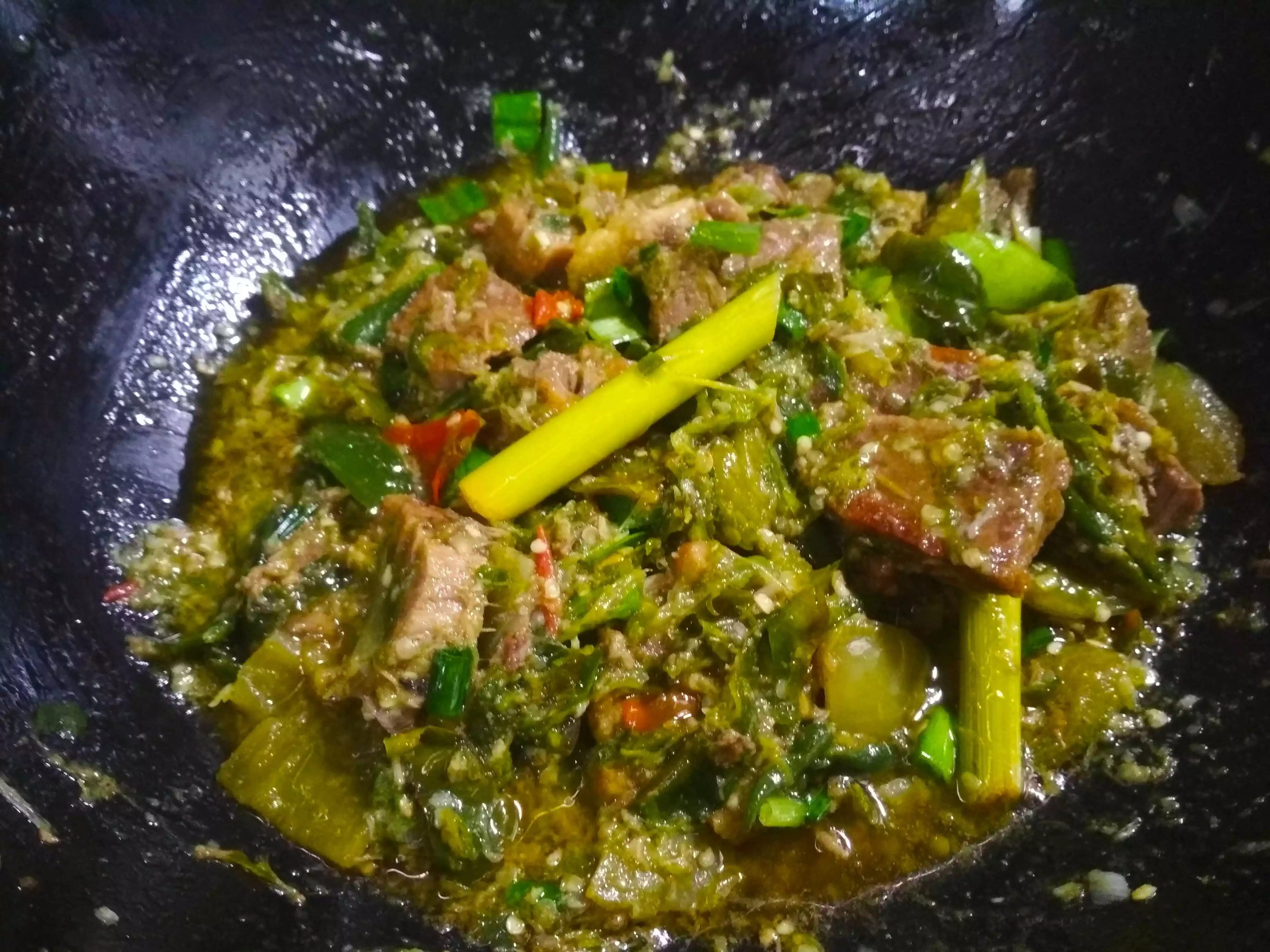 Step 5 Tongseng Daging Sambal Ijo