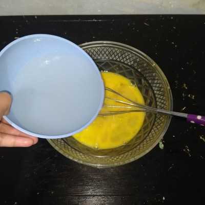 Step 3 Puding Telur Ayam Cincang #YummyMPASIChallenge