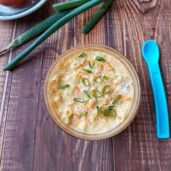 Makaroni Kukus Ayam Keju (18 Bln+) #YummyMPASIChallenge