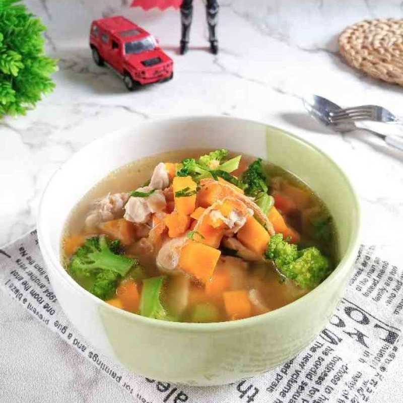 Resep Sup Ayam Labu Kuning Sederhana Enak Chef Ummu Alfard