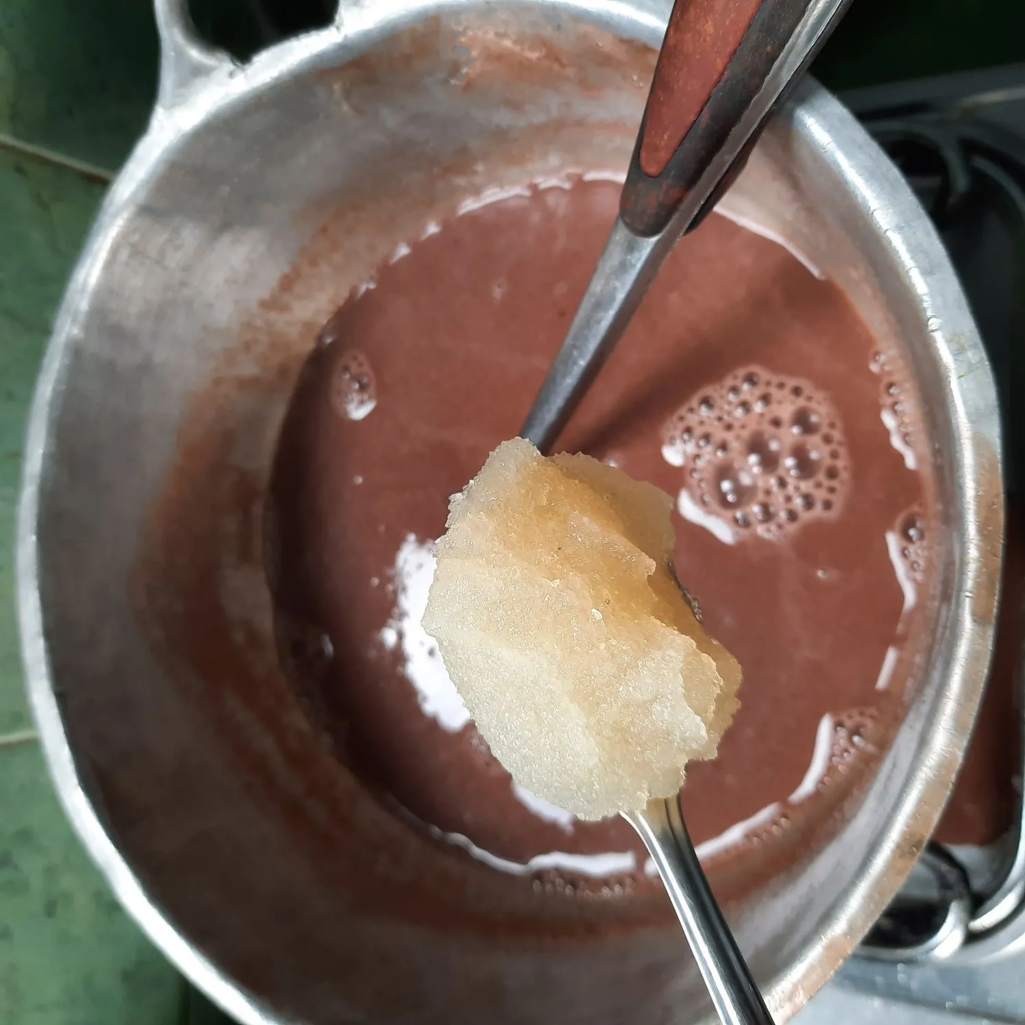 Step 3 Pannacotta Cocolate