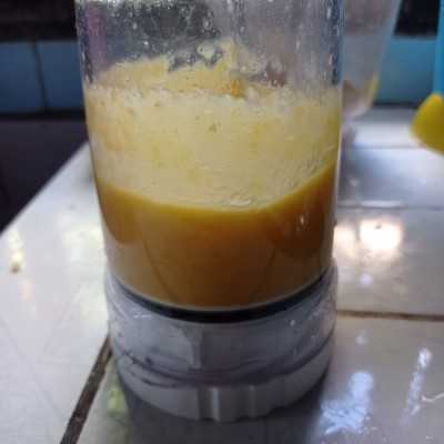 Step 4 Pure Jagung Labu Kuning #MPASI 7m+ #YummyMPASIChallenge