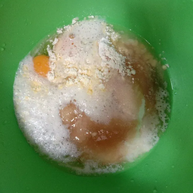 Step 1 Bolu Kukus Mekar Ala Yummy