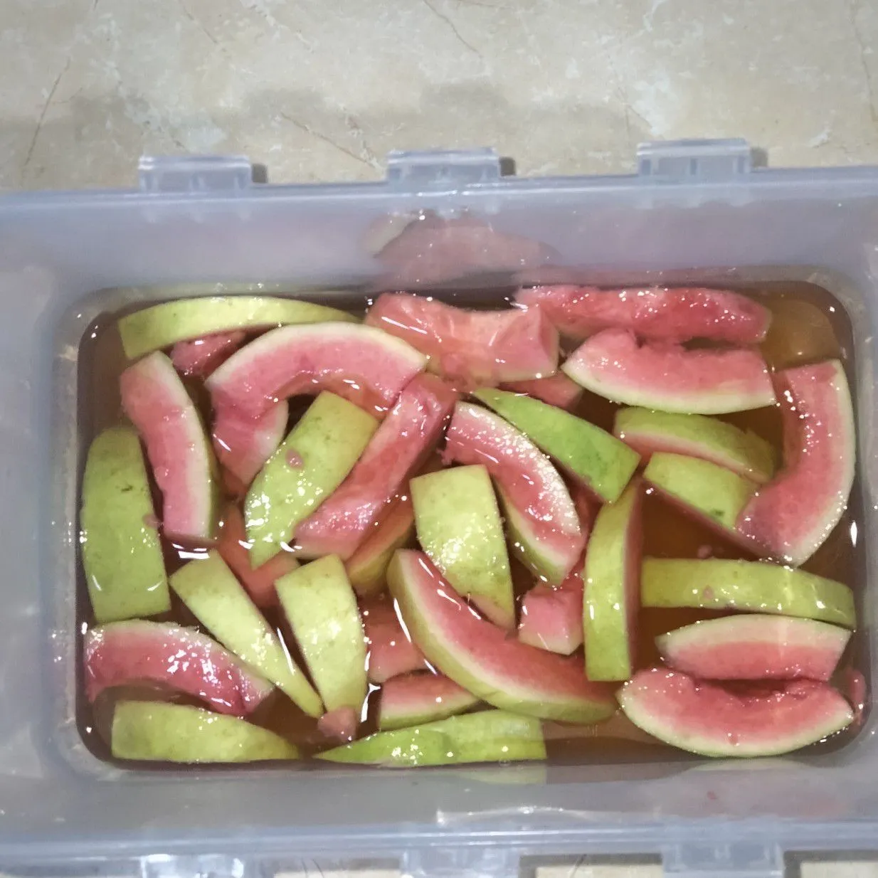 Step 7 Asinan Jambu Biji
