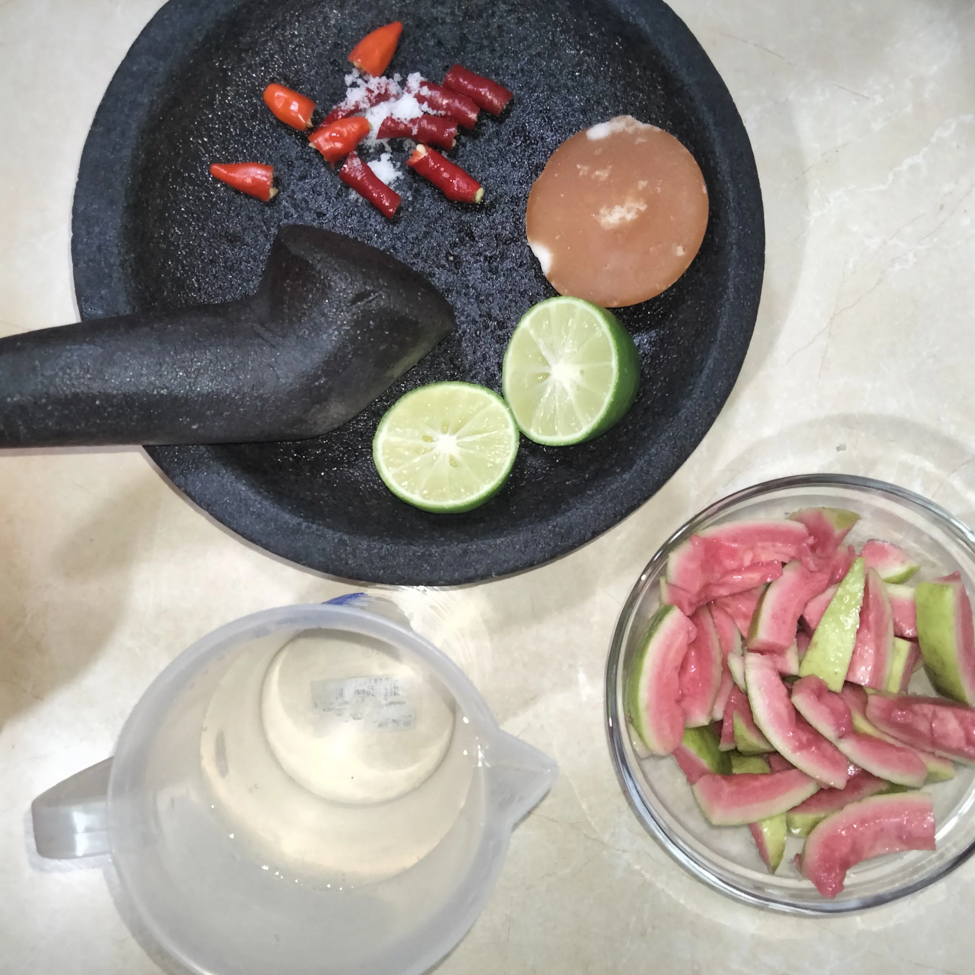 Step 1 Asinan Jambu Biji