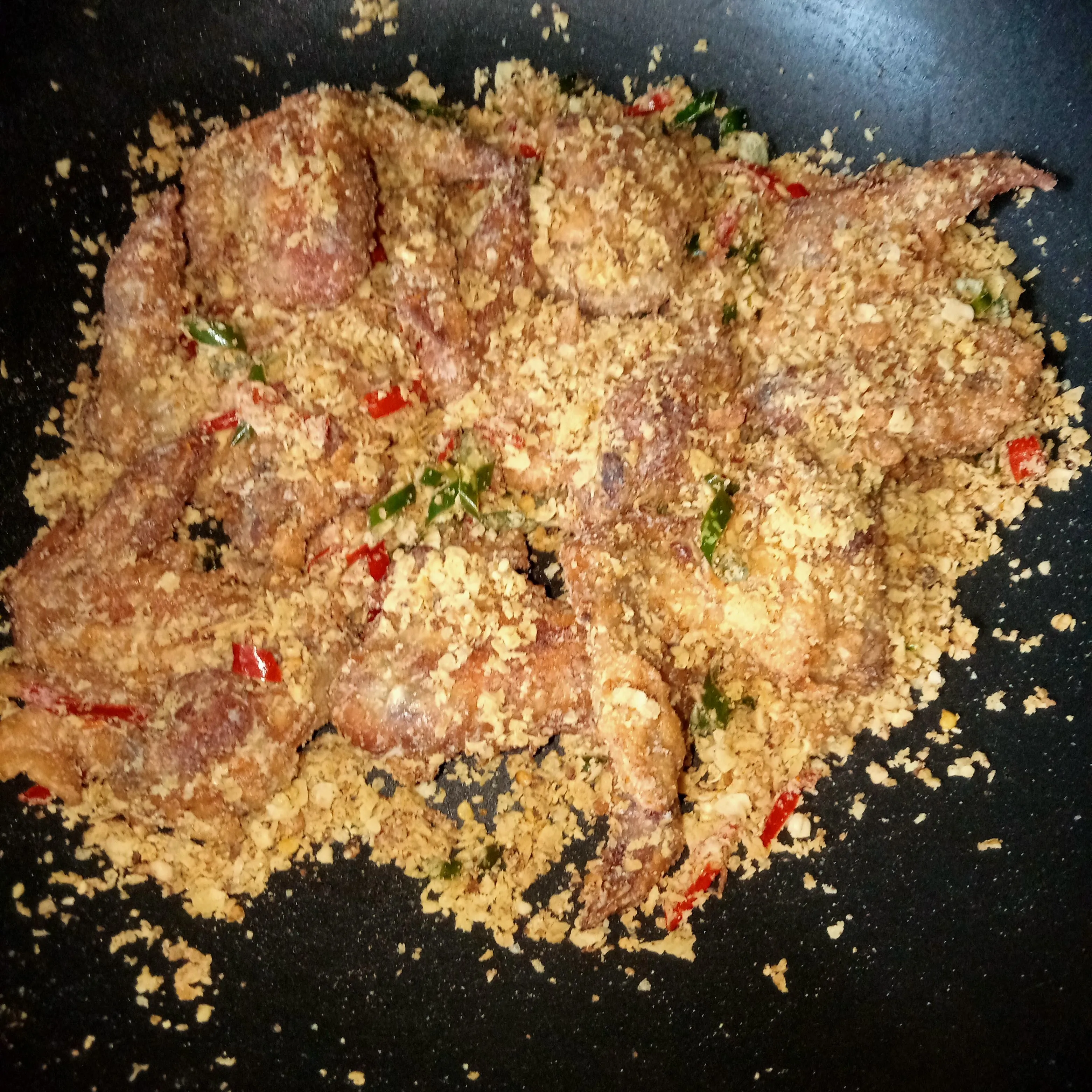 Step 6 Sayap Ayam Goreng Oatmeal